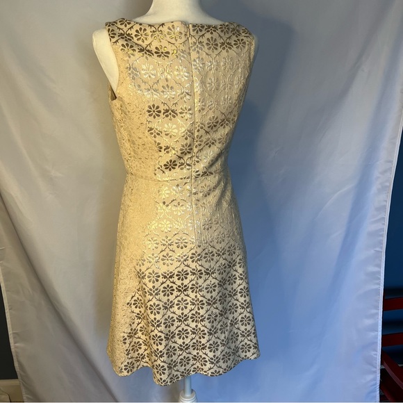Jessica Simpson gold, lace, size 6 - Picture 2 of 7